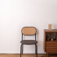 Oval Rattan Chair DGY / オーバル ラタンチェア ダークグレー