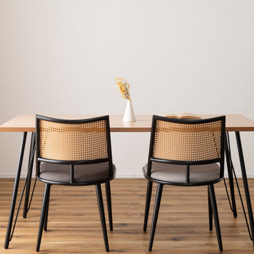 Curve Rattan Chair BE / カーブ ラタンチェア ベージュ