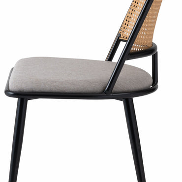 Curve Rattan Chair BE / カーブ ラタンチェア ベージュ