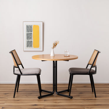 Curve Rattan Chair DGY / カーブ ラタンチェア ダークグレー