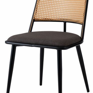 Curve Rattan Chair DGY / カーブ ラタンチェア ダークグレー