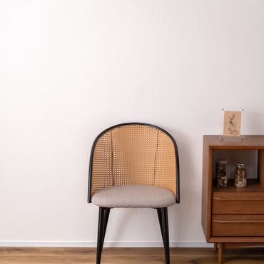 Rico Rattan Chair BE/ リコラタンチェアベージュ