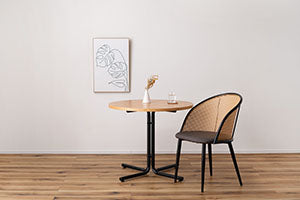 Rico Rattan Chair DGY/ リコラタンチェアダークグレー