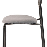Oval Rattan Chair BK×BE / オーバル ラタンチェア ブラック×ベージュ