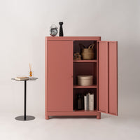 Lokka Steel Cabinet CPK / ロッカ スチールキャビネット コーラルピンク