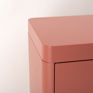 Lokka Steel Cabinet CPK / ロッカ スチールキャビネット コーラルピンク