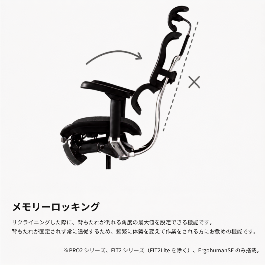 エルゴヒューマン プロ2 オットマン ブラックフレーム – meliora