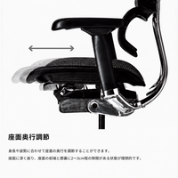 Ergohuman ENJOY2 Low Type Black Frame / エルゴヒューマン エンジョイⅡ ロータイプ ブラックフレーム