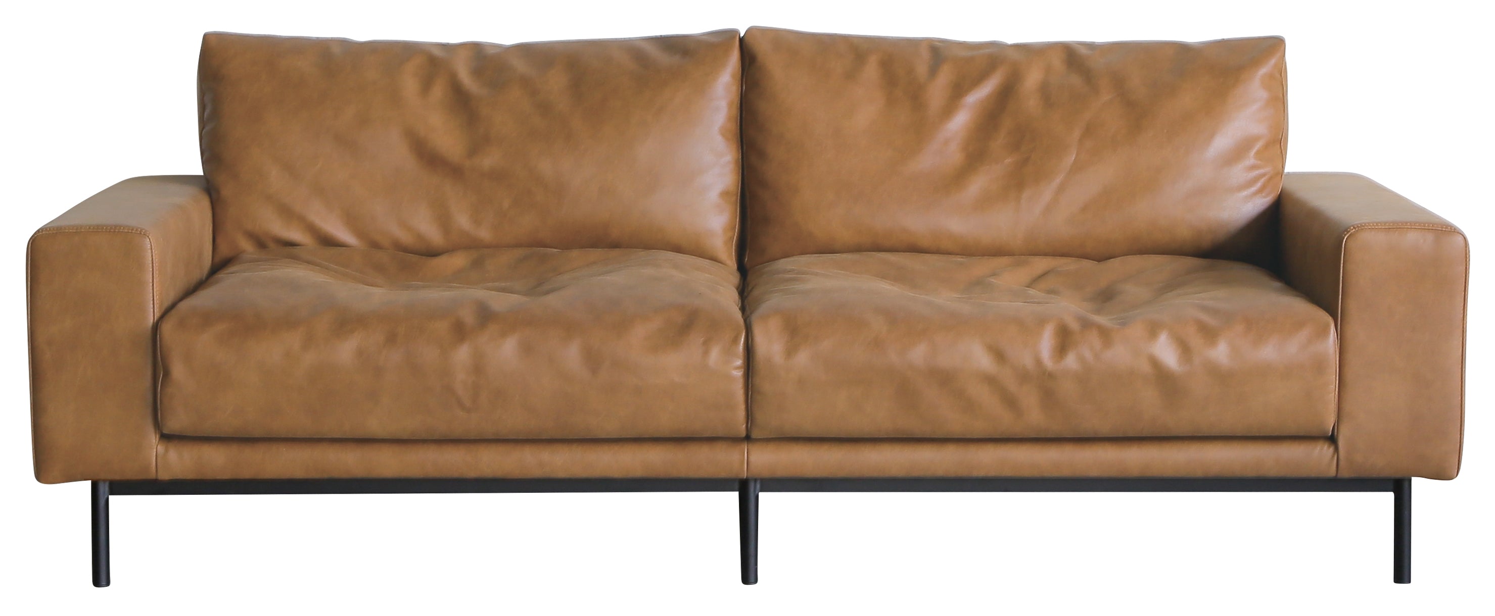 Couch Ob Crest Sofa OB 3-seater / クレストソファ オーカーブラウン 3人掛け – meliora | BtoB向けオフィス家具 ...