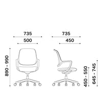Keila Office Chair / ケイラ オフィスチェア