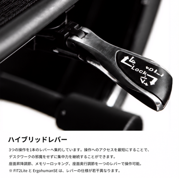 Ergohuman PRO2 Ottoman Gray Frame / エルゴヒューマン プロ2 オットマン グレーフレーム