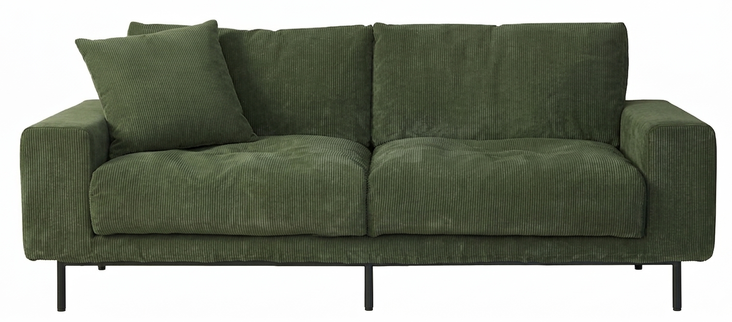 Crest Sofa COG 2.5-seater / クレストソファ コーデュロイオリーブ