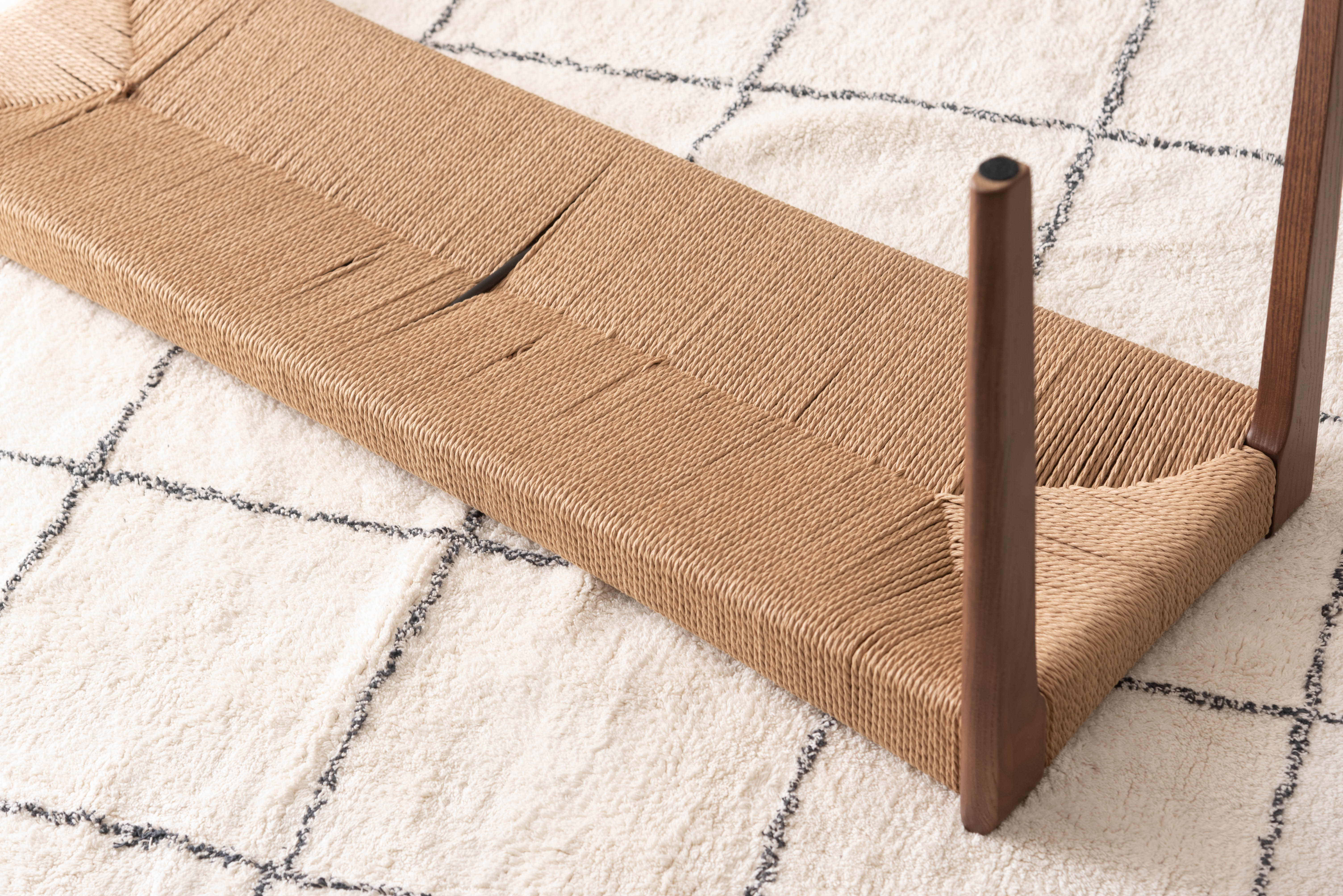 Paper-Cord Bench BR / ぺーパーコードベンチ ブラウン