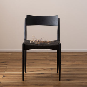 Paper-Cord Chair BK / ペーパーコードチェア ブラック