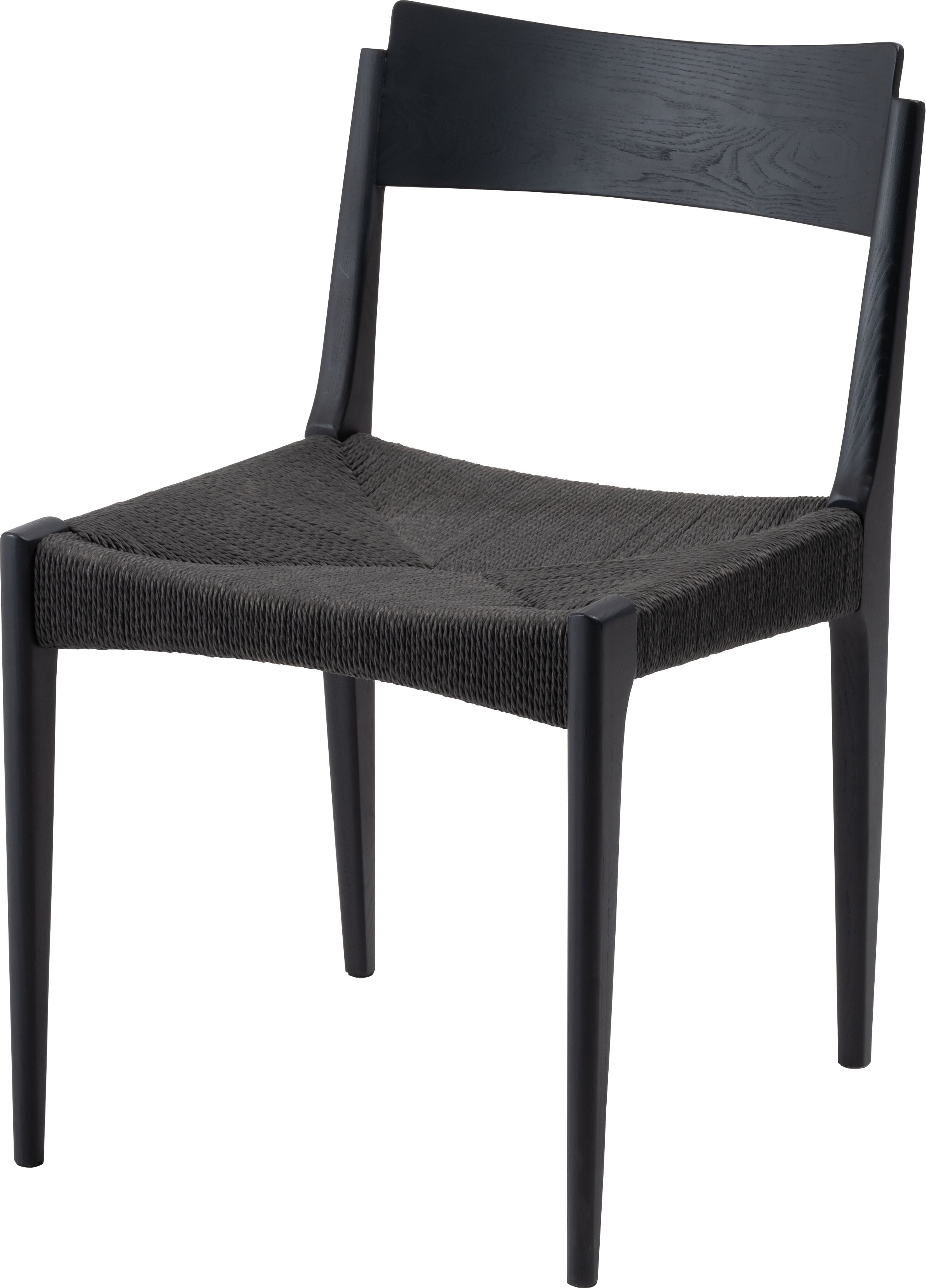Paper-Cord Chair BK / ペーパーコードチェア ブラック