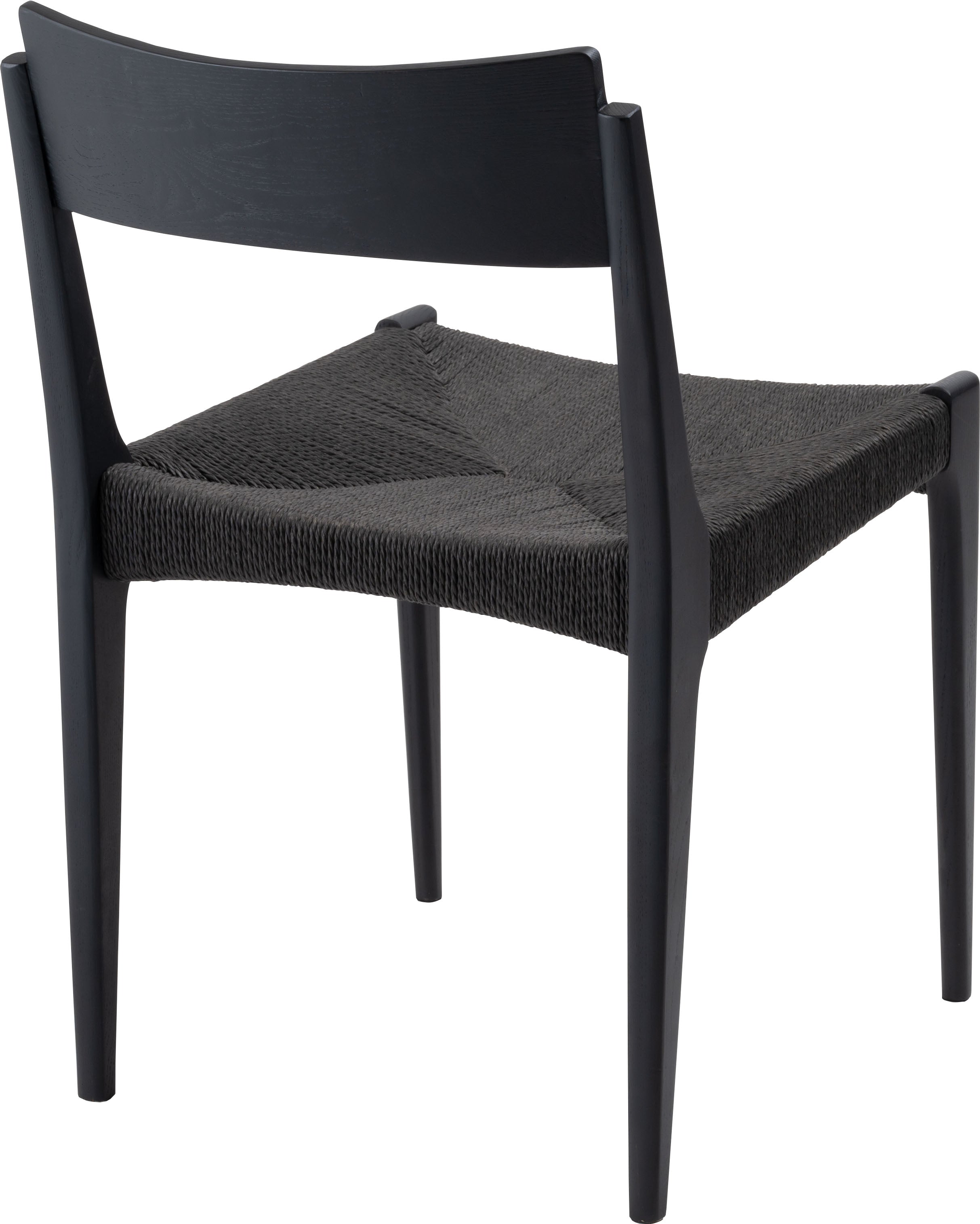 Paper-Cord Chair BK / ペーパーコードチェア ブラック