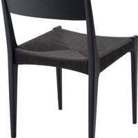 Paper-Cord Chair BK / ペーパーコードチェア ブラック