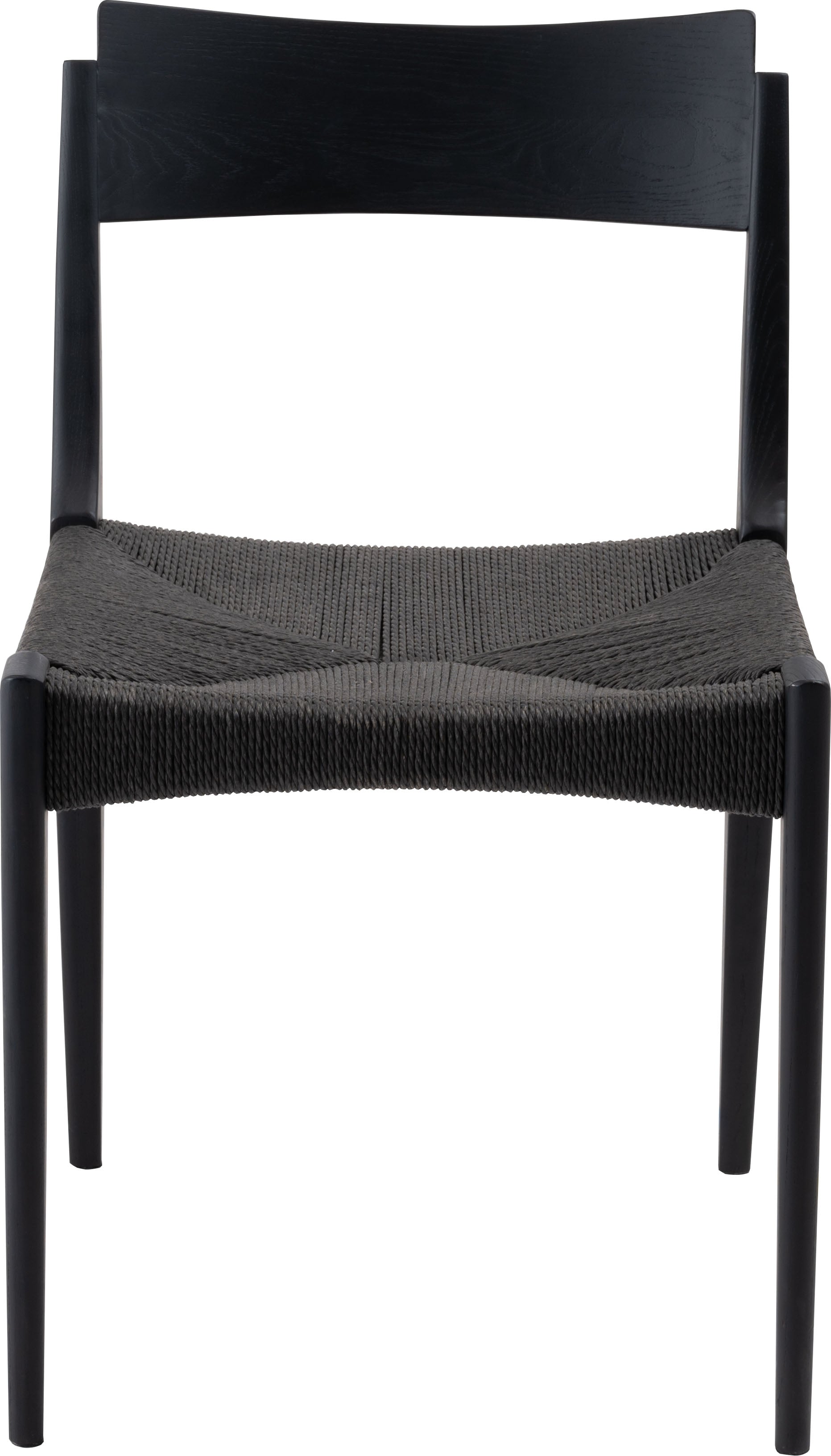 Paper-Cord Chair BK / ペーパーコードチェア ブラック