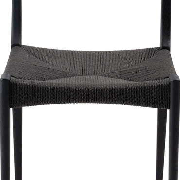 Paper-Cord Chair BK / ペーパーコードチェア ブラック