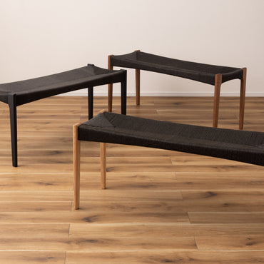 Paper-Cord Bench BK / ぺーパーコードベンチ ブラック