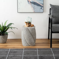 Terrazzo Side Table GY / テラゾー サイドテーブル【Twist】