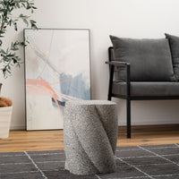 Terrazzo Side Table GY / テラゾー サイドテーブル【Twist】