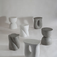 Terrazzo Side Table GY / テラゾー サイドテーブル【Twist】