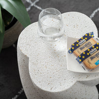 Terrazzo Side Table WH / テラゾー サイドテーブル【Twist】
