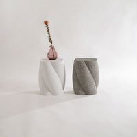 Terrazzo Side Table WH / テラゾー サイドテーブル【Twist】