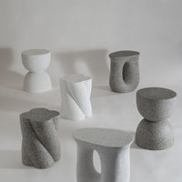 Terrazzo Side Table WH / テラゾー サイドテーブル【Twist】