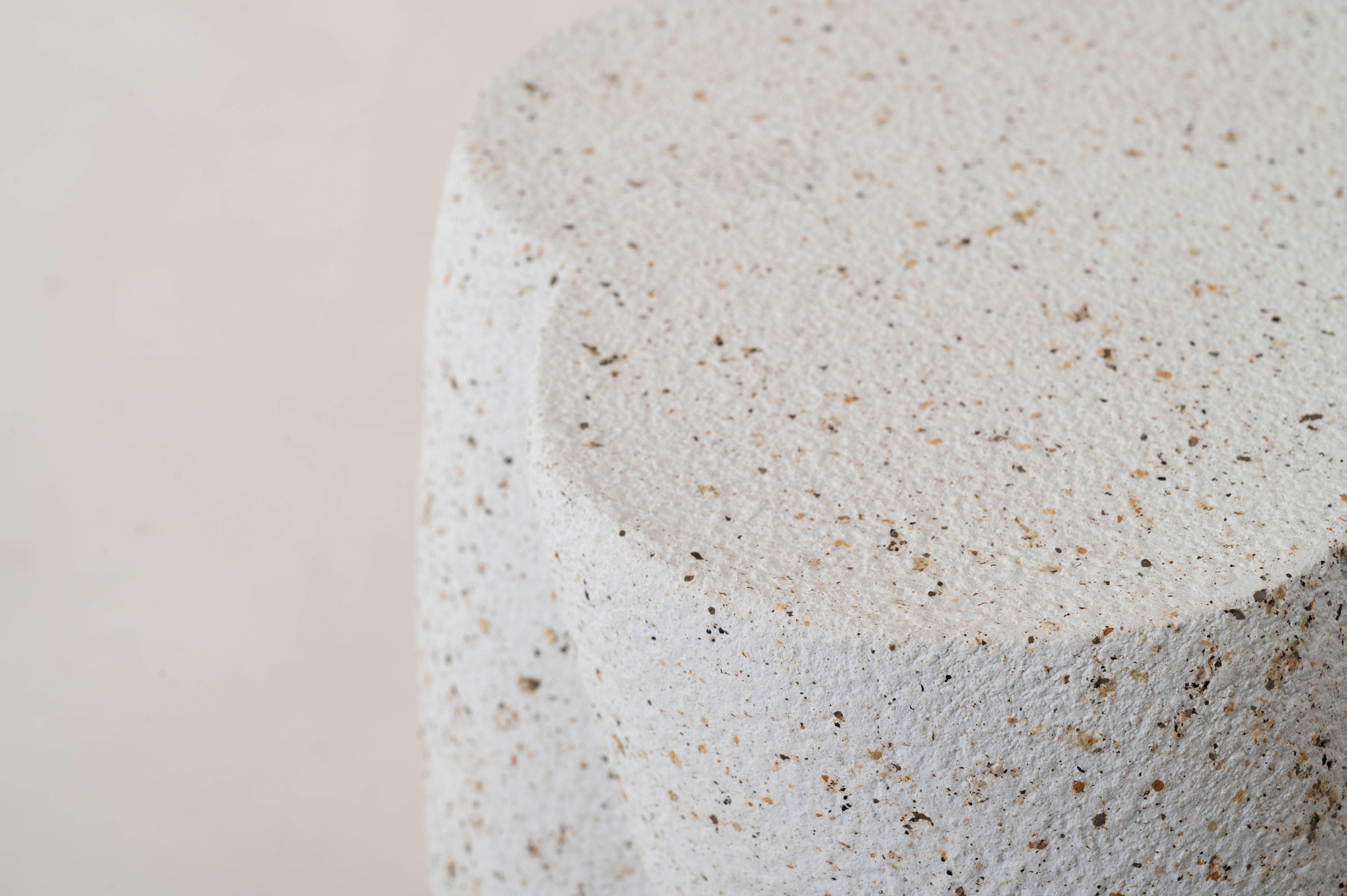 Terrazzo Side Table WH / テラゾー サイドテーブル【Twist】