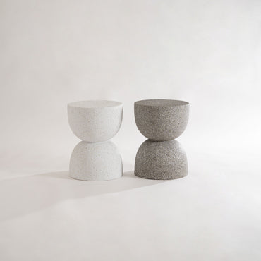 Terrazzo Side Table GY / テラゾー サイドテーブル【Hour】