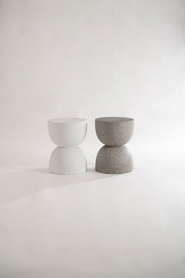 Terrazzo Side Table GY / テラゾー サイドテーブル【Hour】
