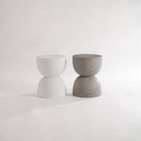 Terrazzo Side Table WH / テラゾー サイドテーブル【Hour】