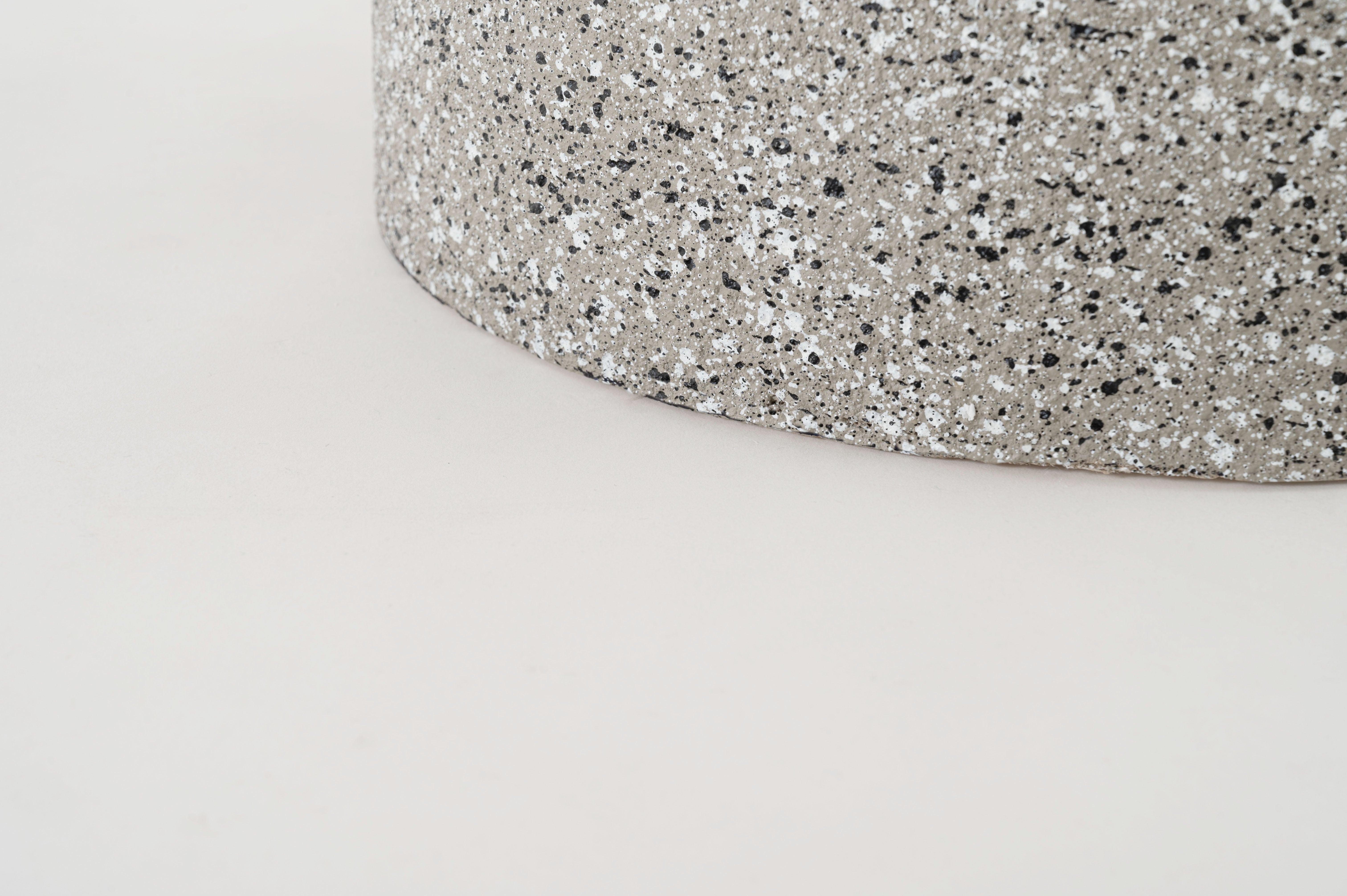 Terrazzo Side Table GY / テラゾー サイドテーブル【Hour】