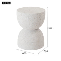 Terrazzo Side Table WH / テラゾー サイドテーブル【Hour】