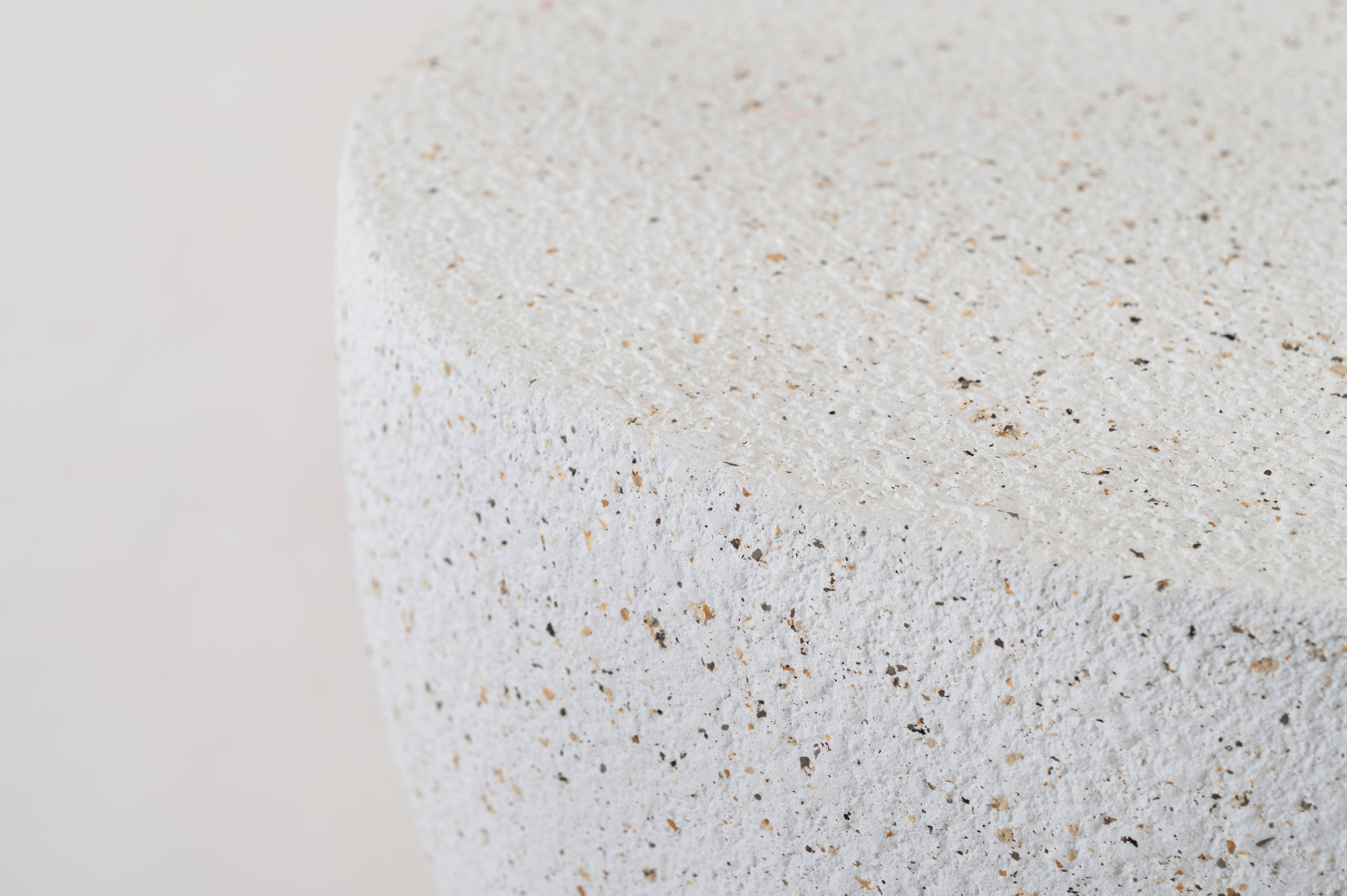 Terrazzo Side Table WH / テラゾー サイドテーブル【Hour】