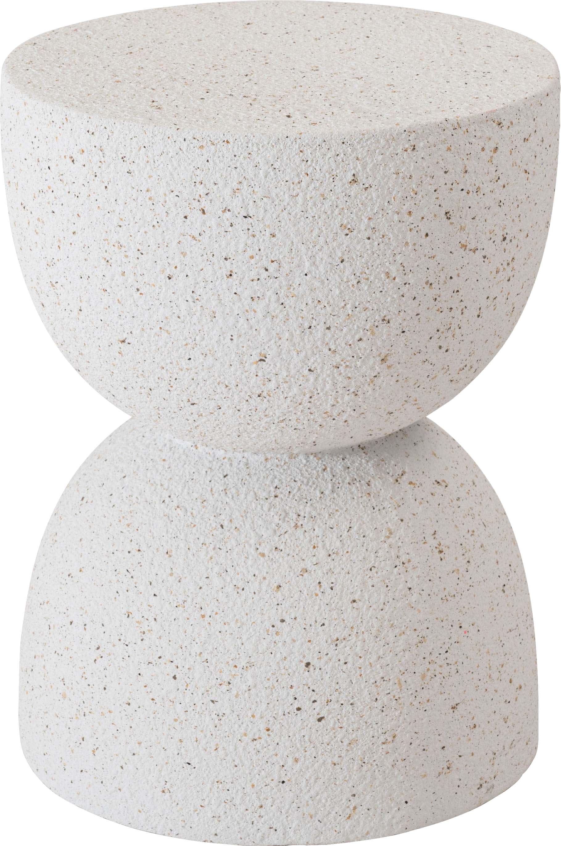 Terrazzo Side Table WH / テラゾー サイドテーブル【Hour】