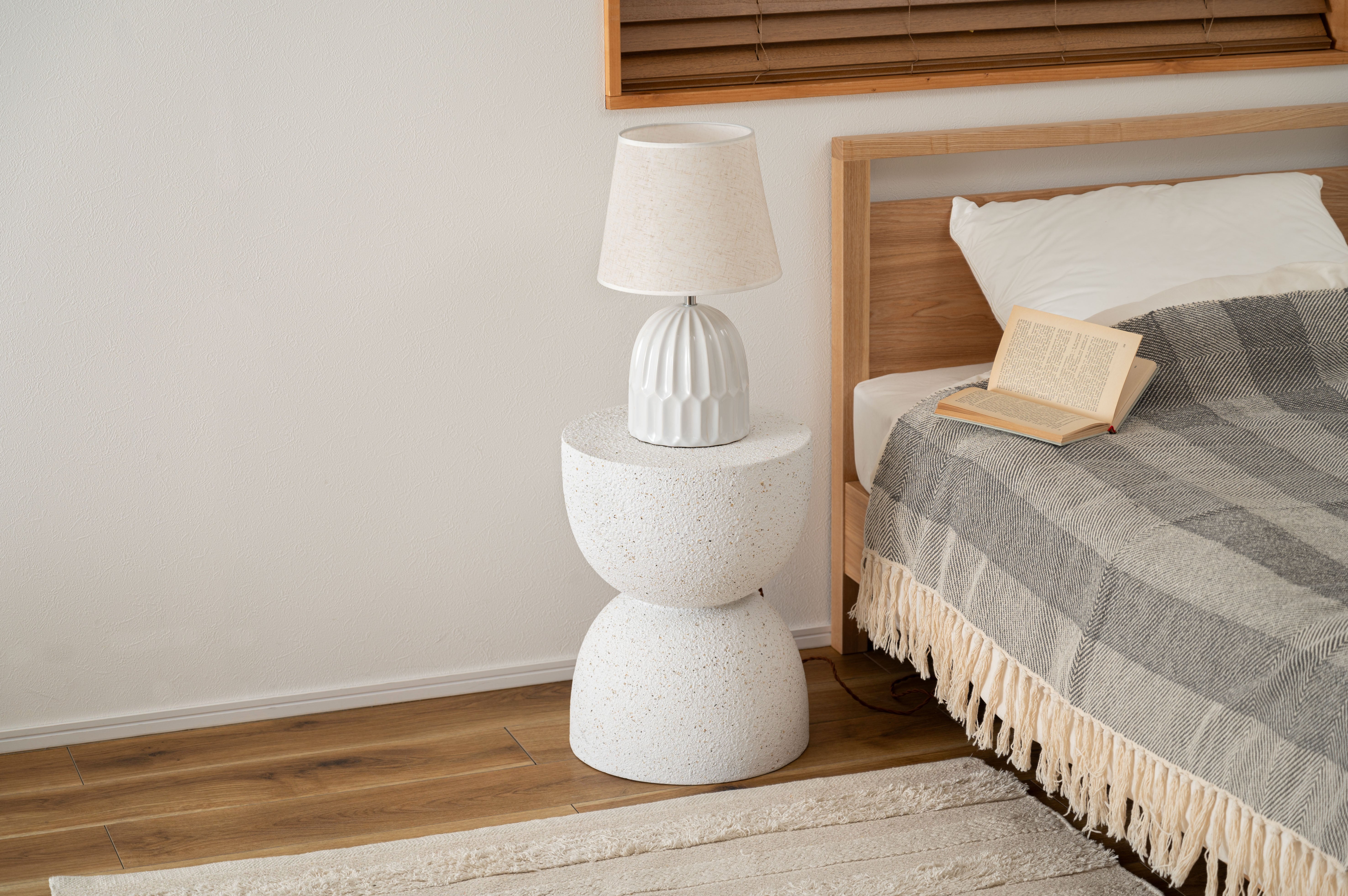 Terrazzo Side Table WH / テラゾー サイドテーブル【Hour】