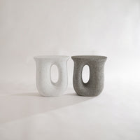 Terrazzo Side Table GY / テラゾー サイドテーブル【Loop】