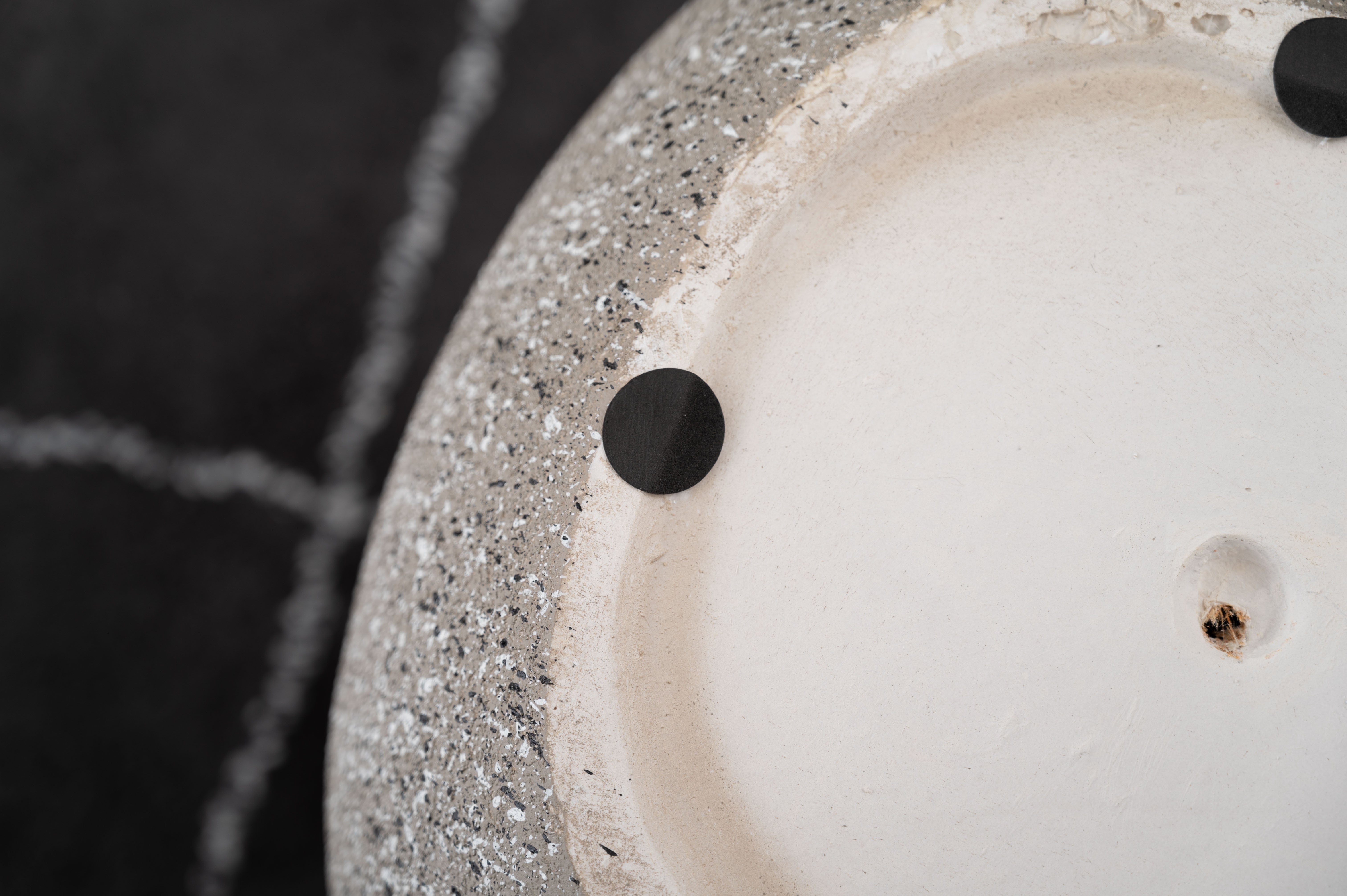 Terrazzo Side Table GY / テラゾー サイドテーブル【Loop】