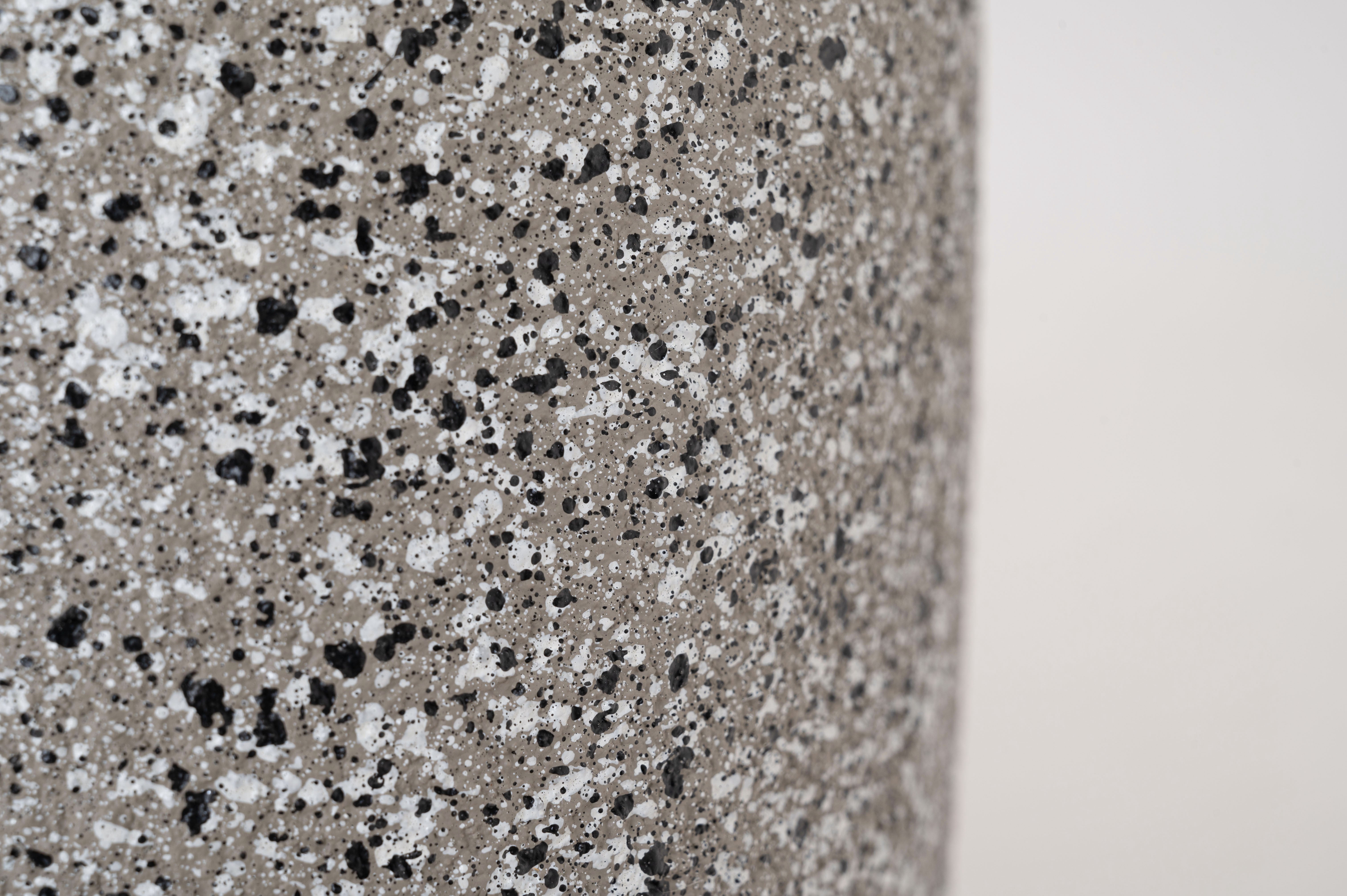 Terrazzo Side Table GY / テラゾー サイドテーブル【Loop】