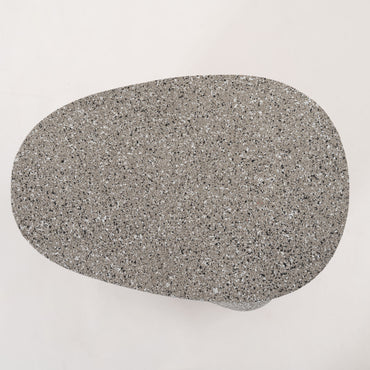 Terrazzo Side Table GY / テラゾー サイドテーブル【Loop】