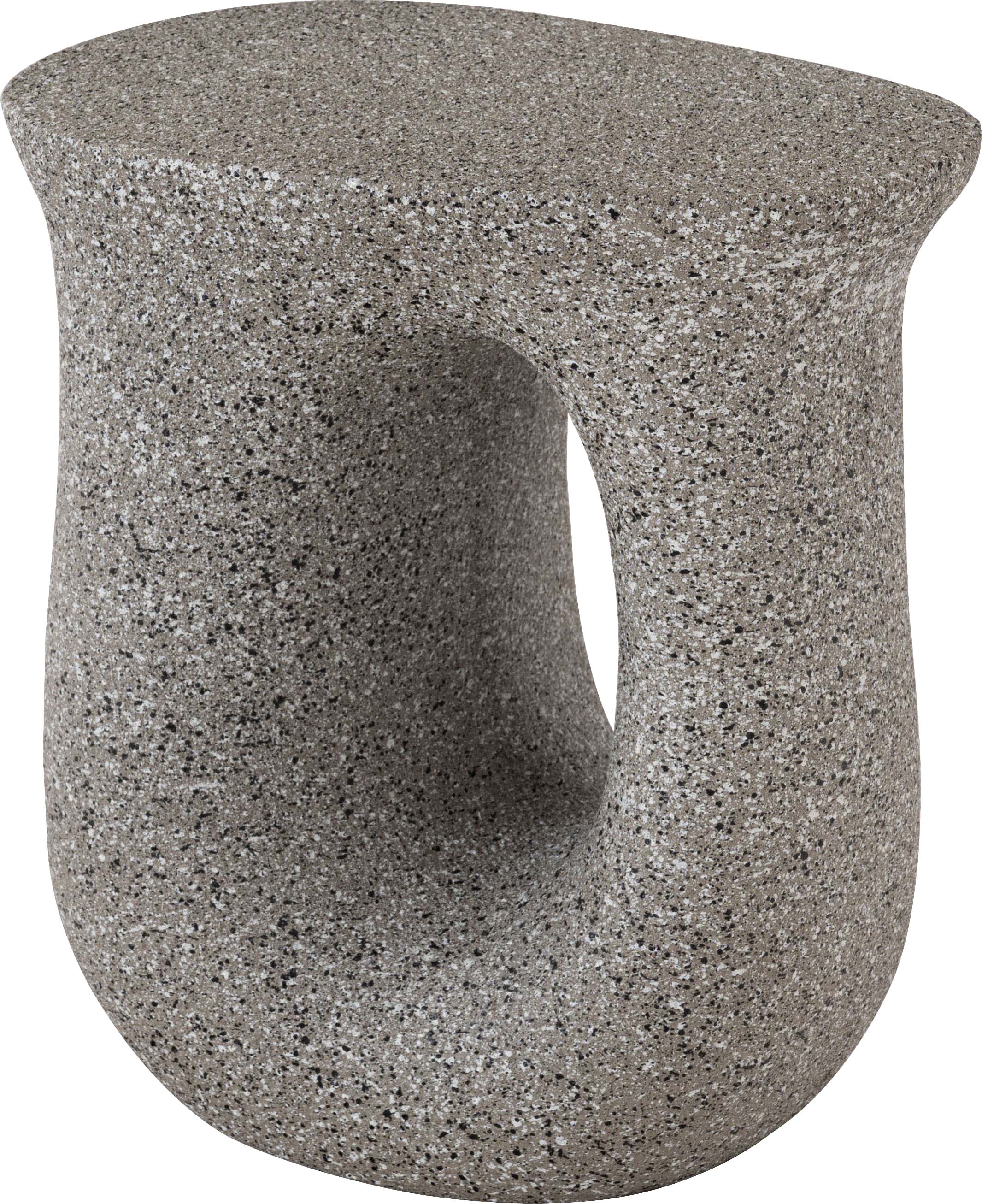 Terrazzo Side Table GY / テラゾー サイドテーブル【Loop】
