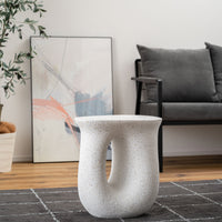 Terrazzo Side Table WH / テラゾー サイドテーブル【Loop】