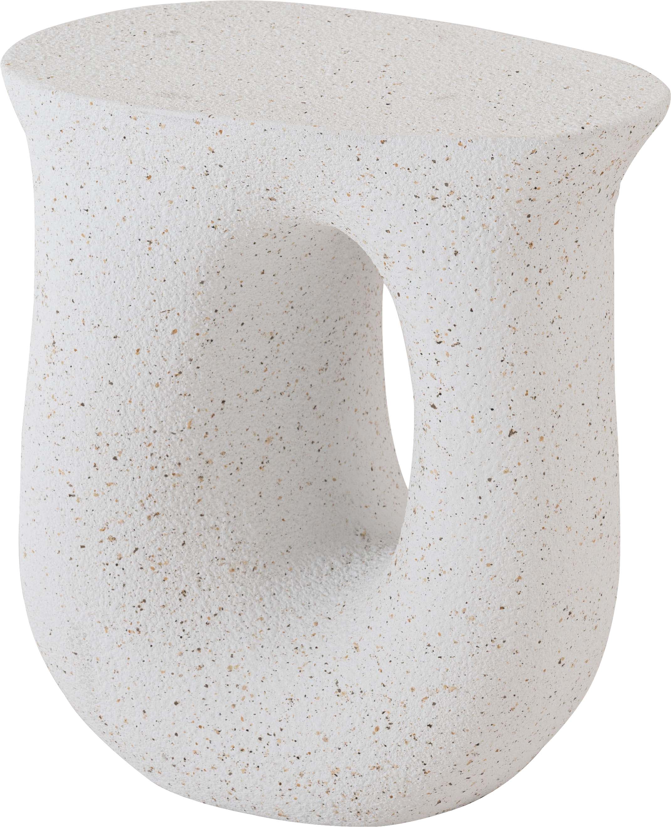 Terrazzo Side Table WH / テラゾー サイドテーブル【Loop】