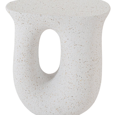 Terrazzo Side Table WH / テラゾー サイドテーブル【Loop】