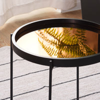 Trayle Table MR / トレイルテーブル ミラー調【S】