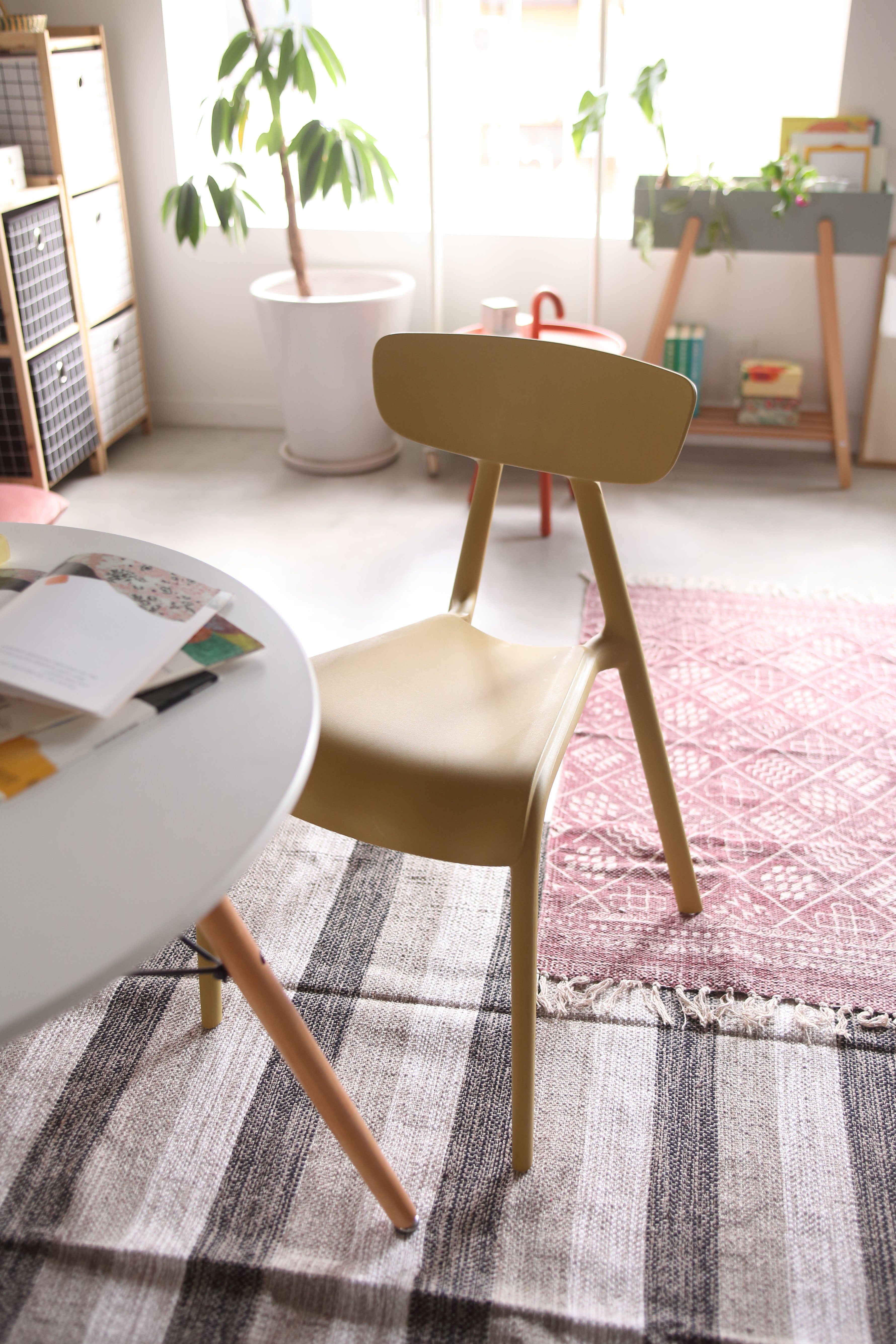Pelt Chair MY / ペルト チェア マスタードイエロー