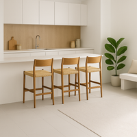 Paper-Cord High Chair BR / ペーパーコードハイチェア ブラウン